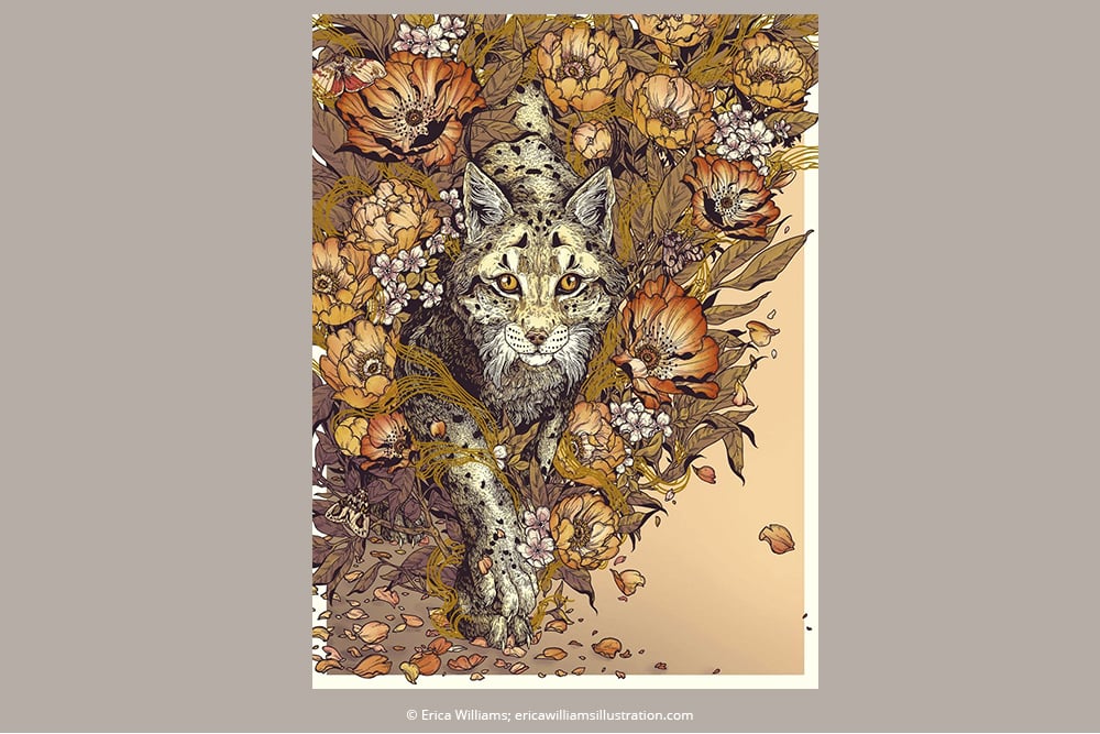 Lynx Rising - Erica Williams Art | Paperblanks